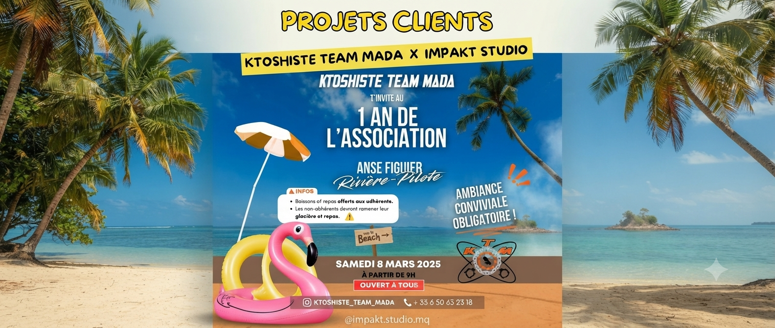 KTSHISTES TEAM MADA X IMAKT STUDIO — Social